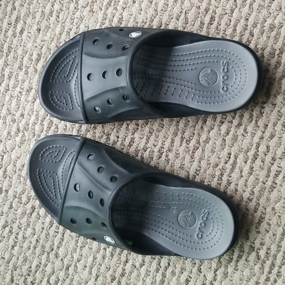 CROCS Classic Slide Sandal Black Women's 6 / Men's 4 - Picture 3 of 3